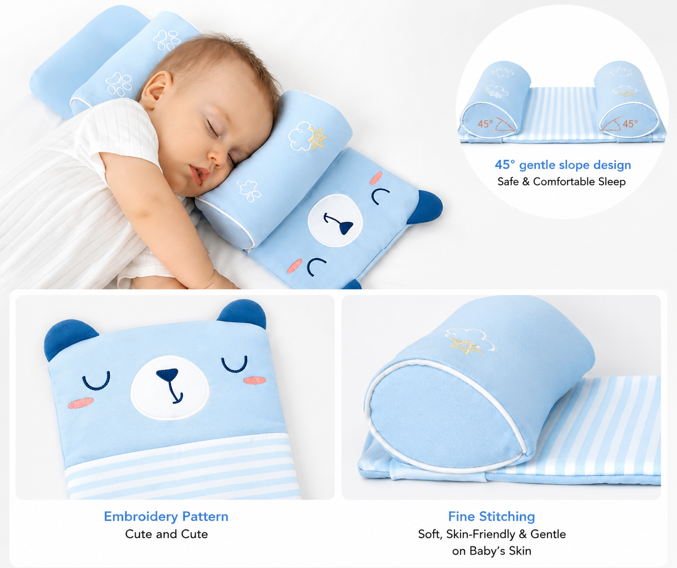 Baby Shaping Head Support Pillow